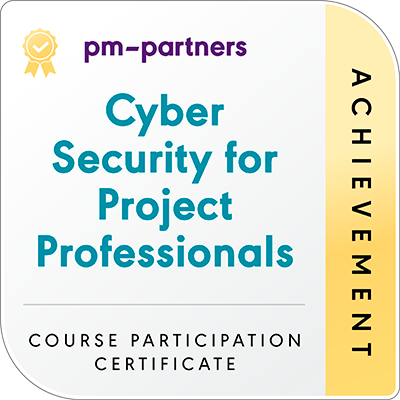 Cybersecurity Foundations for Project Professionals badge